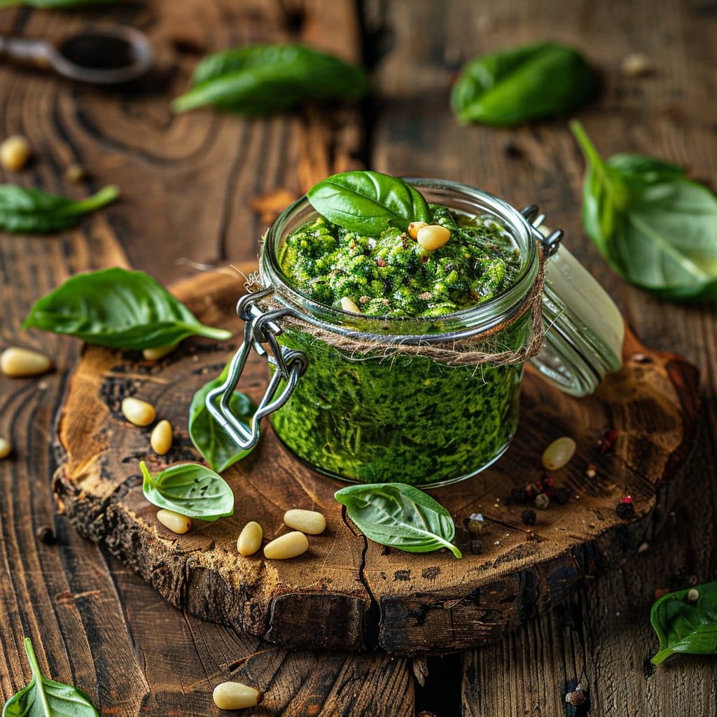 Aromatisches Bärlauchpesto