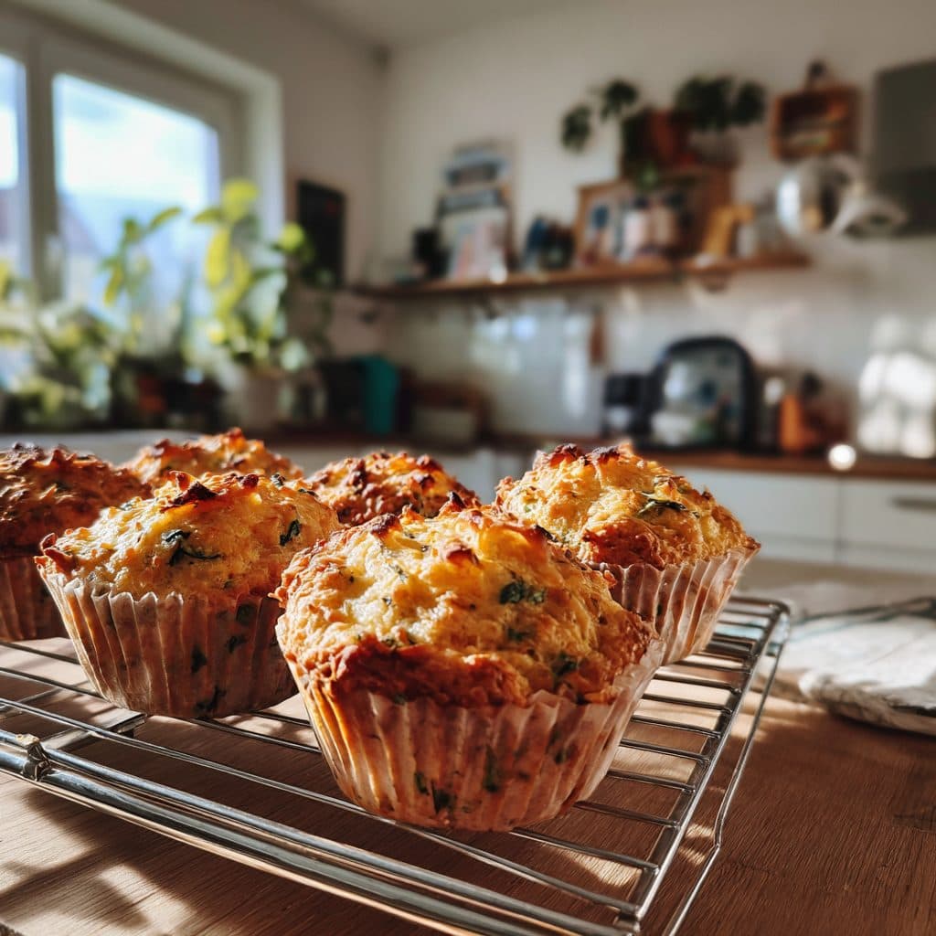 Bärlauch-Käse-Muffins
