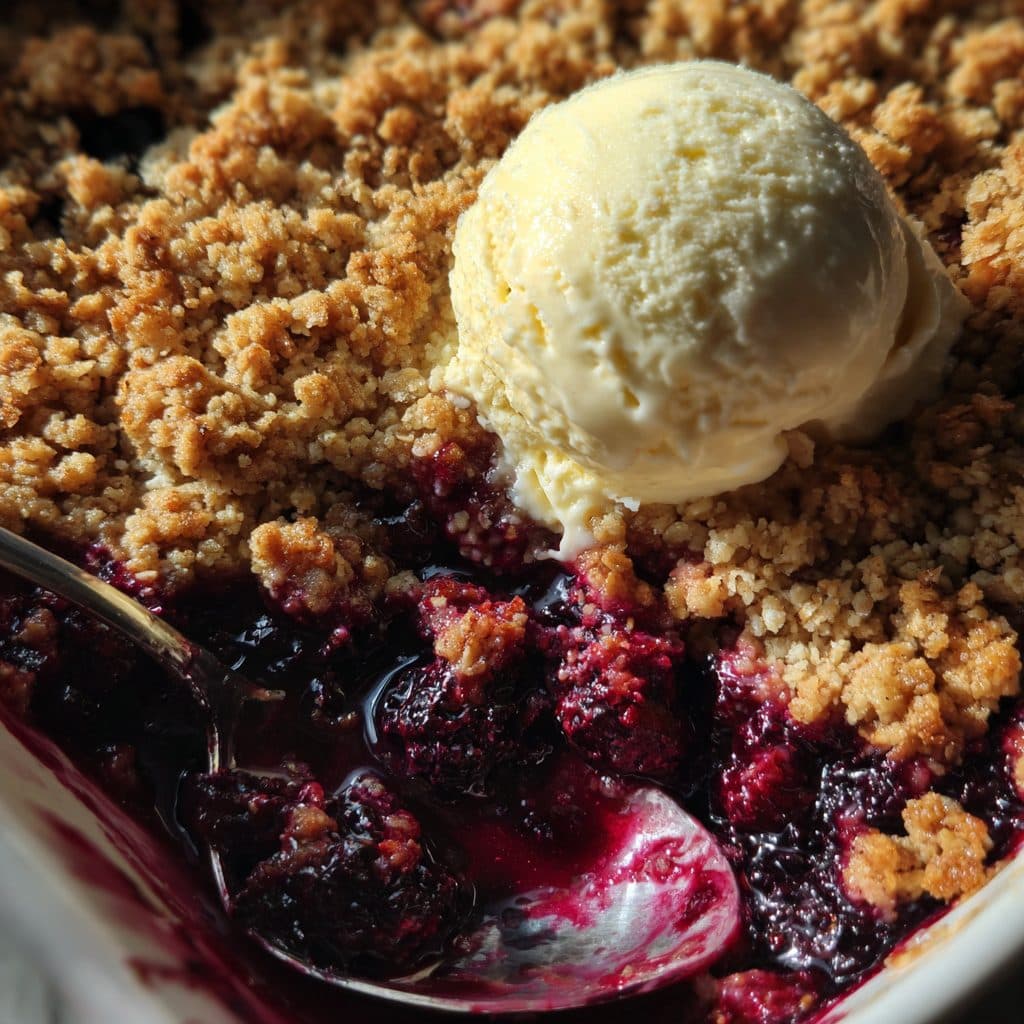 Beeren-Crumble