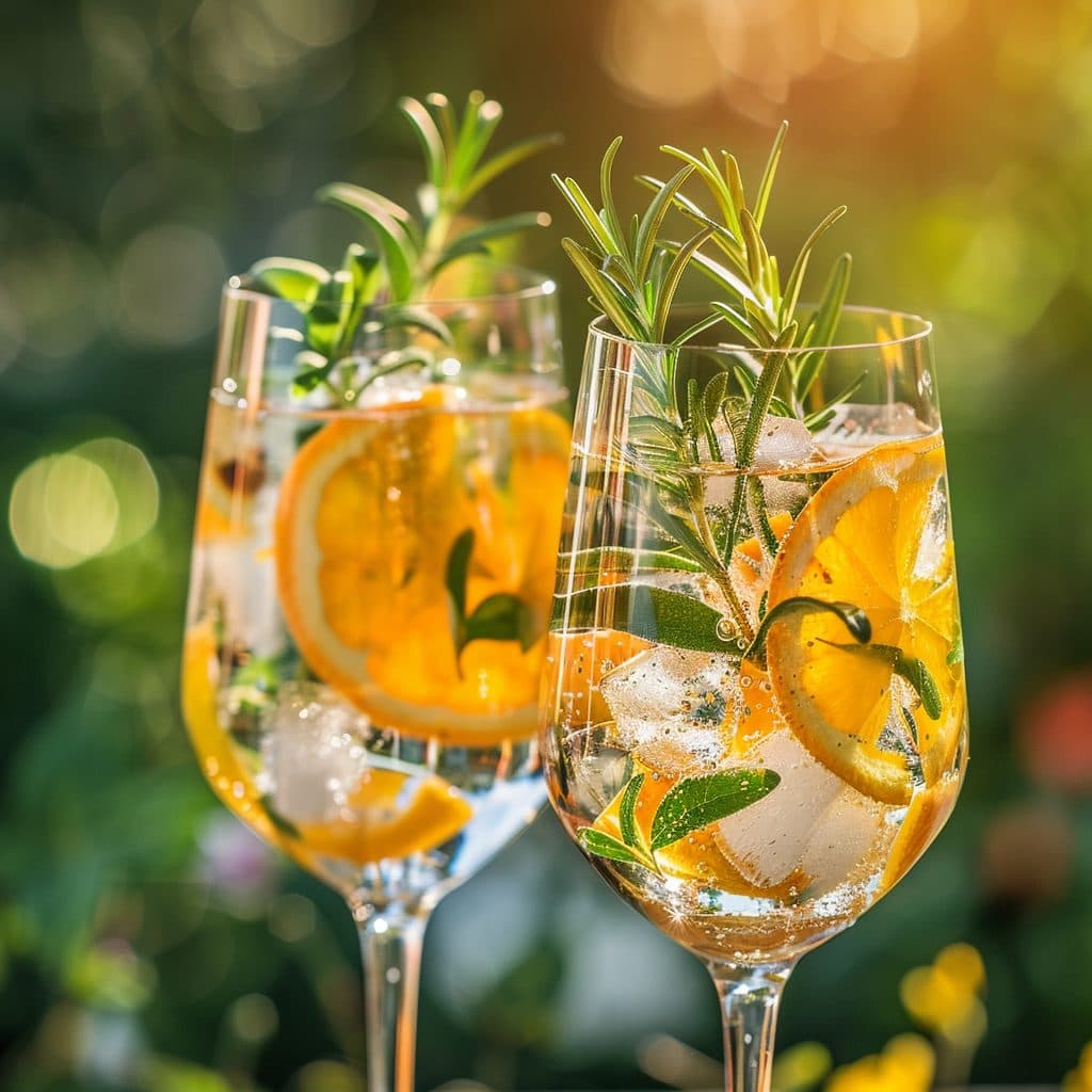 Botanischer Spritz ohne Alkohol