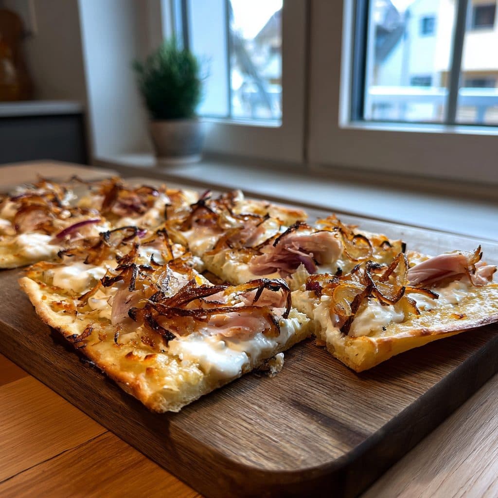 Elsässer Flammkuchen
