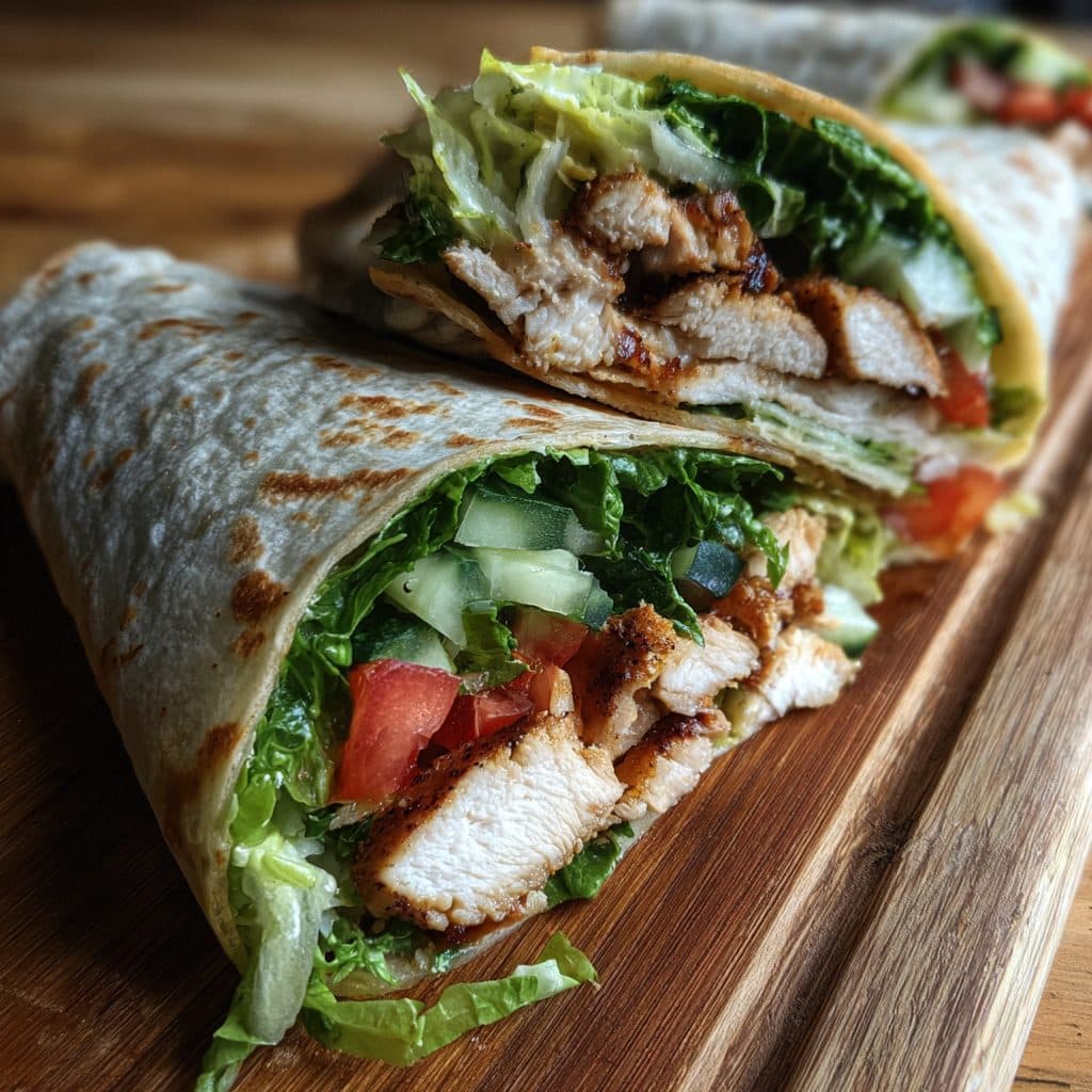 Hähnchen-Wrap