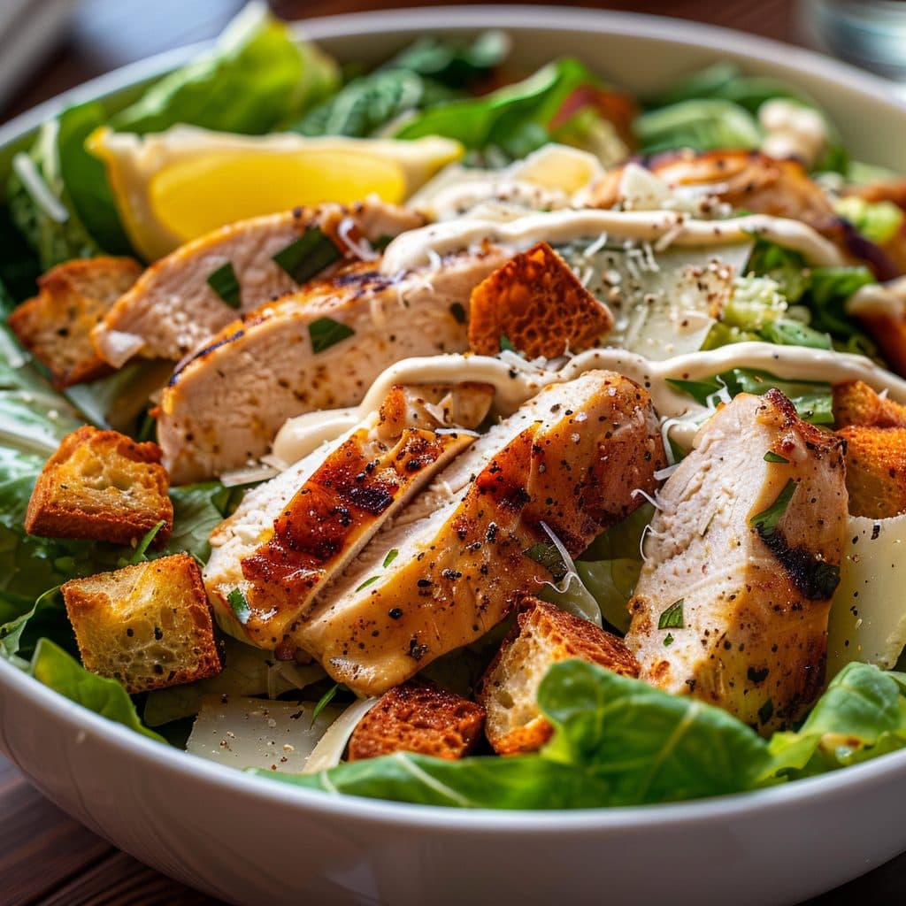 Hähnchen-Caesar-Salat