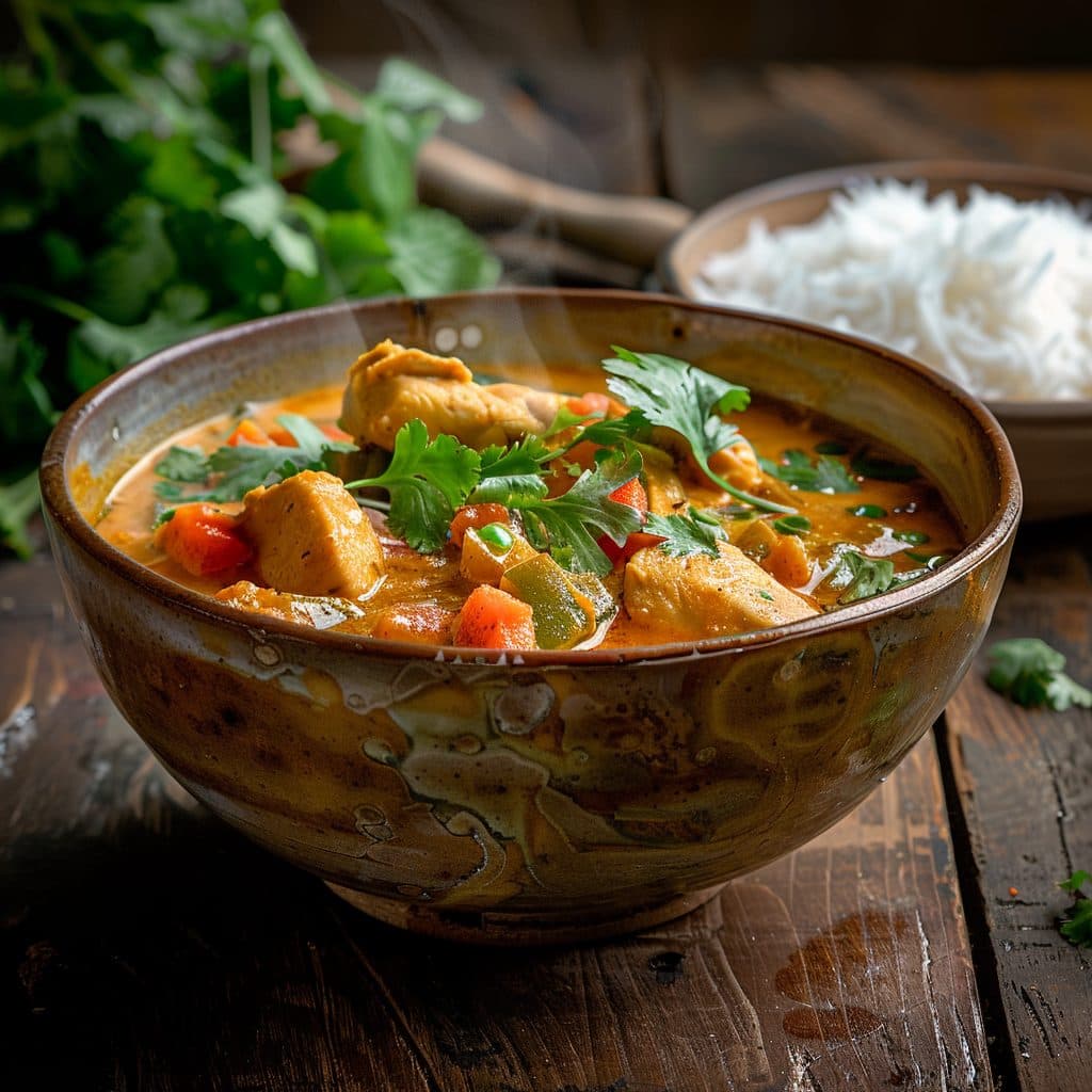 Indisches Hähnchen-Curry