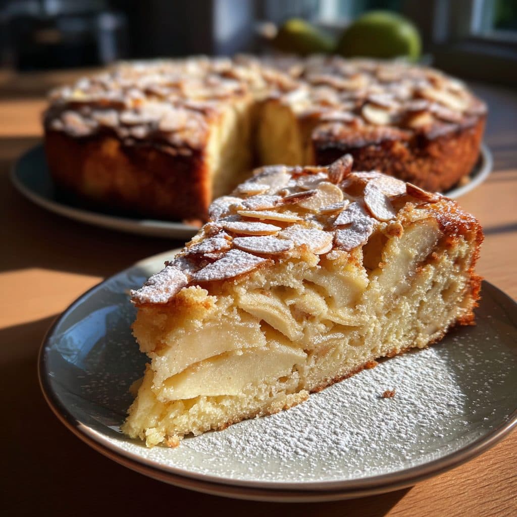 Klassischer Deutscher Apfelkuchen