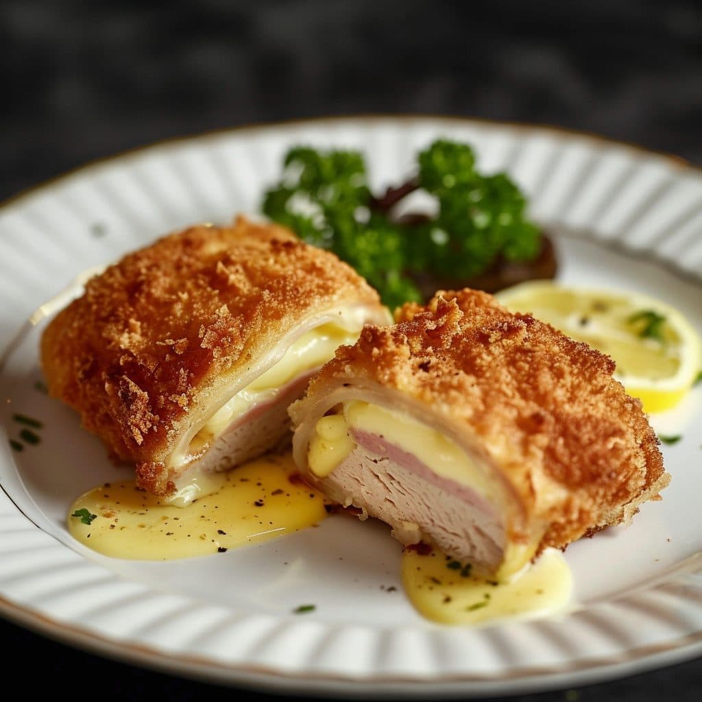Klassisches Hähnchen Cordon Bleu