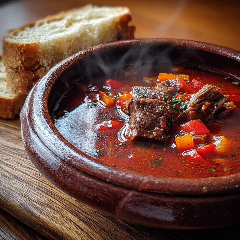 Rindergulaschsuppe