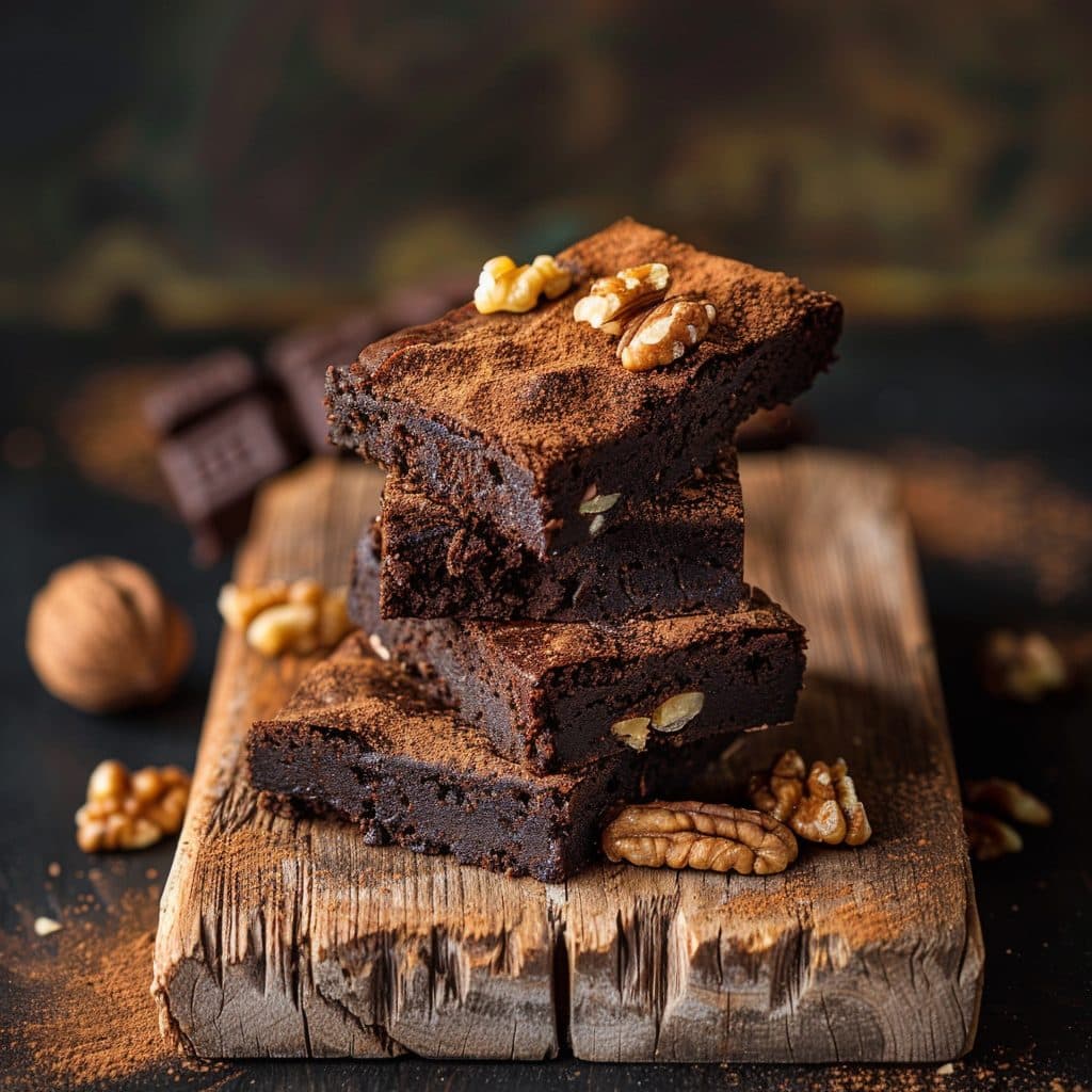 Rohe Vegane Brownies
