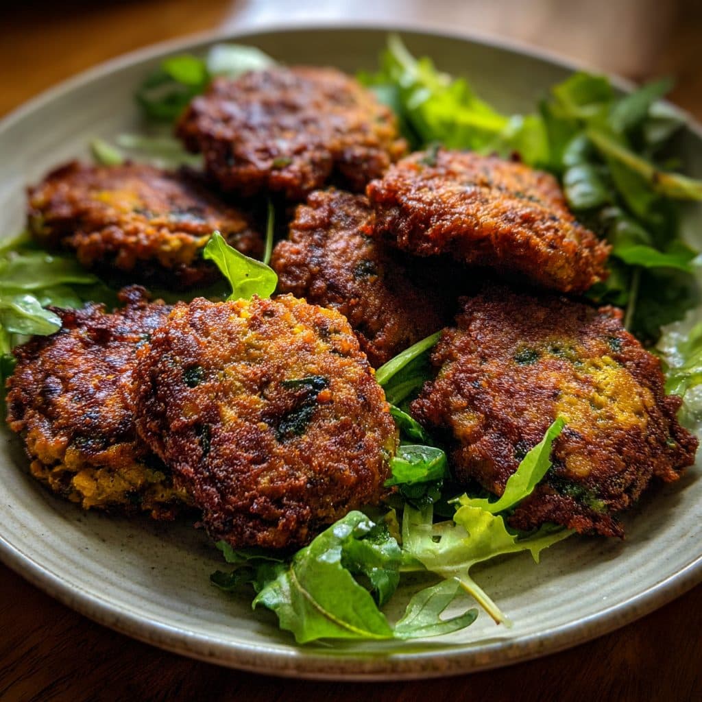 Vegane Rote Linsen Frikadellen
