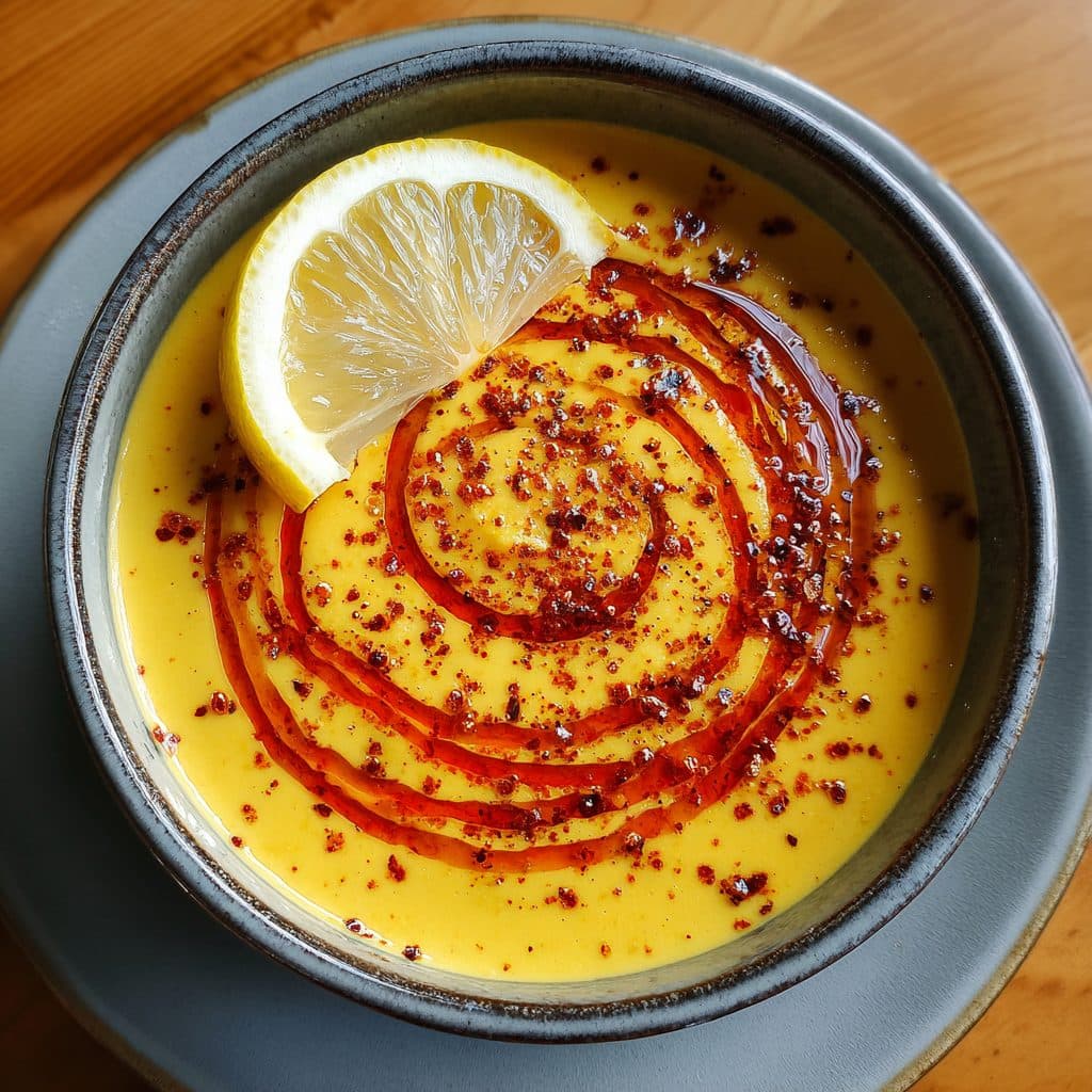 Türkische Rote Linsensuppe (Mercimek Çorbası)