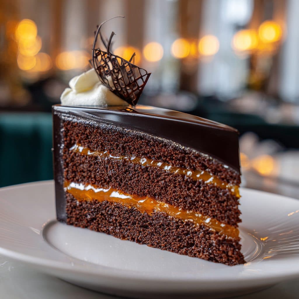 Sachertorte (Wiener Schokoladentorte)