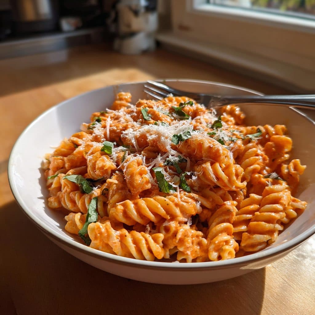 Cremige Tomatenpasta