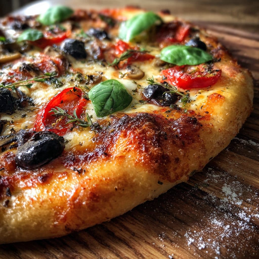 Selbstgemachte Pizza
