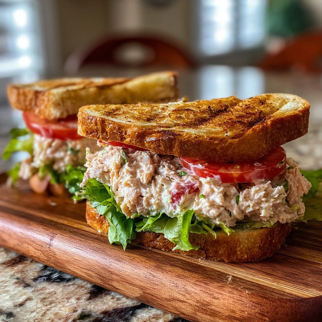 Thunfischsalat-Sandwich