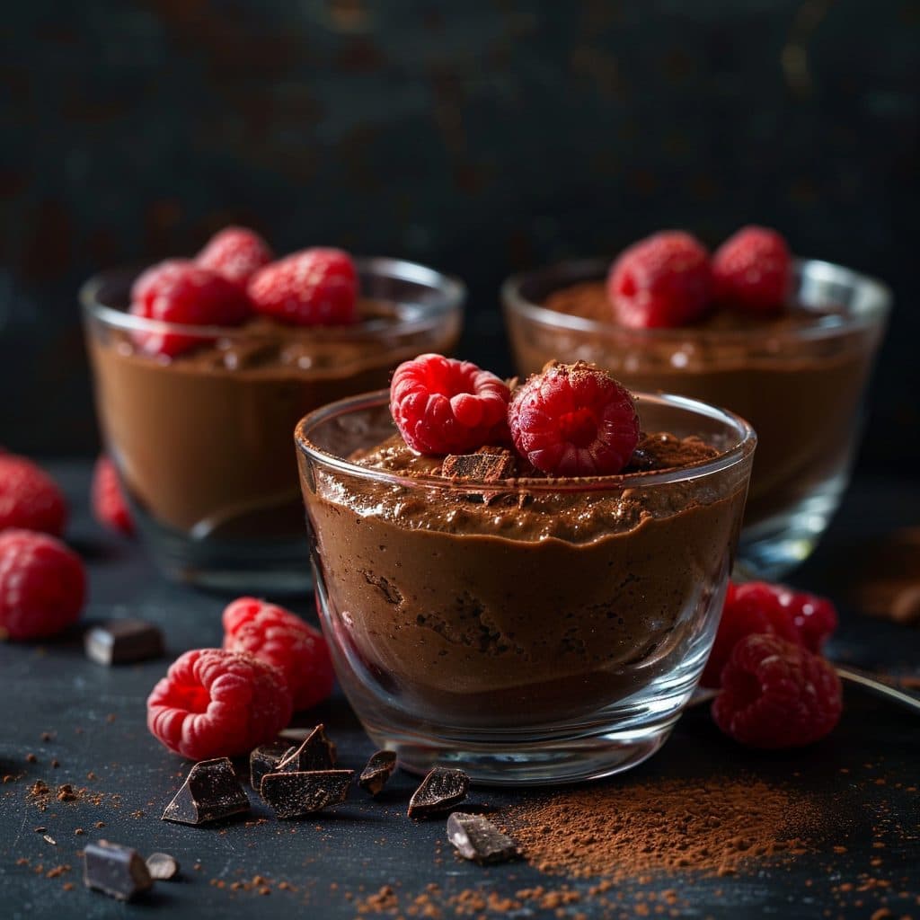 Veganes Schokoladen-Avocado-Mousse