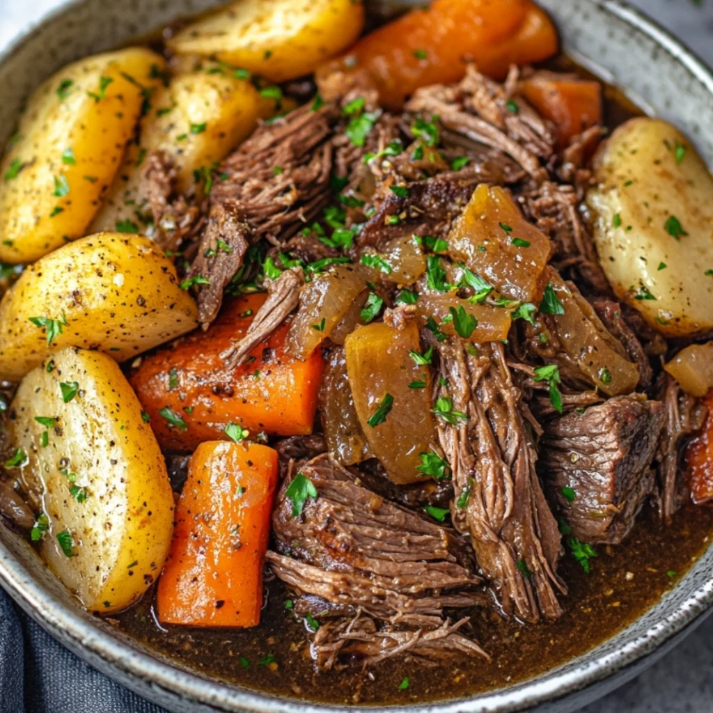 Schmorbraten aus Slow Cooker