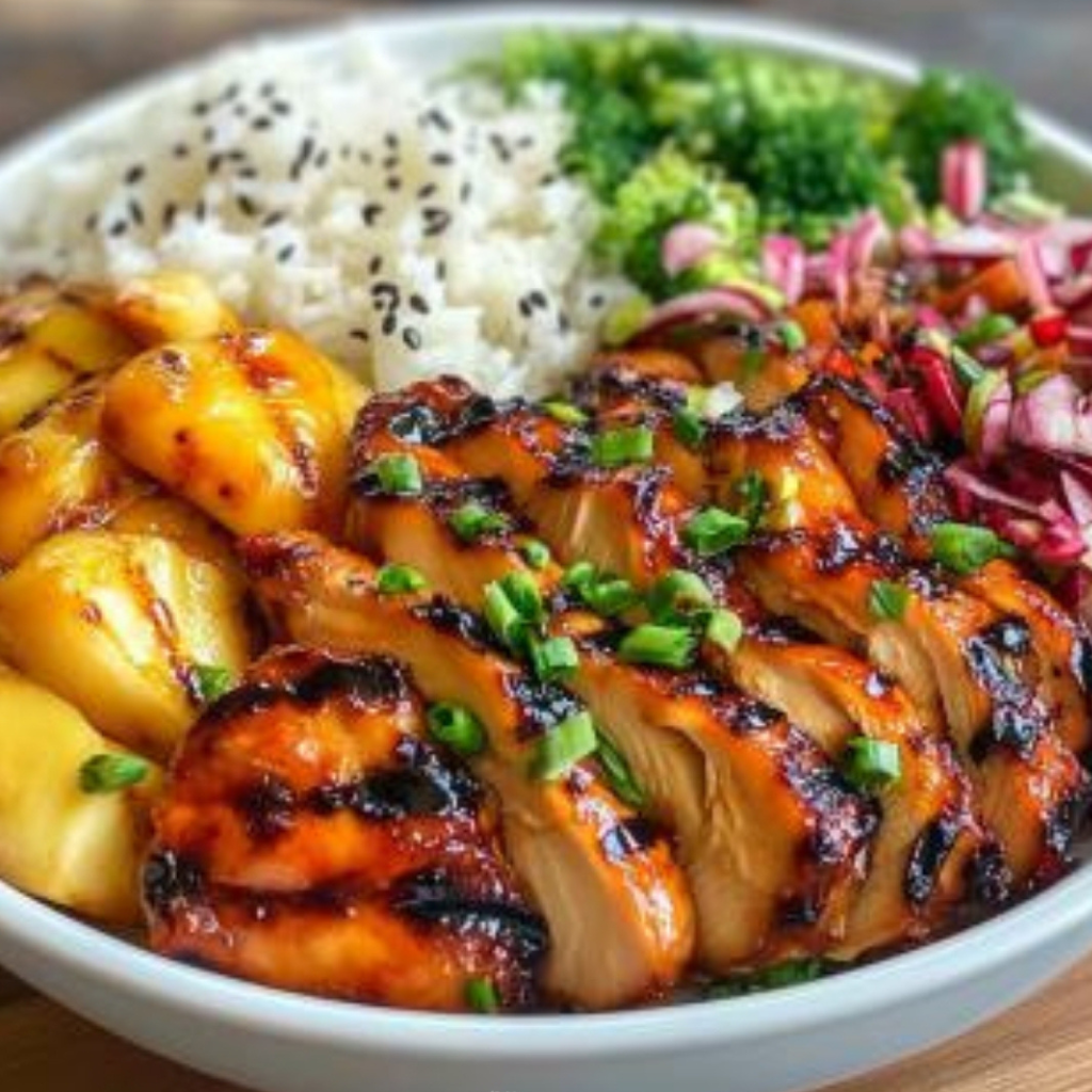 gegrillte Teriyaki-Hähnchen