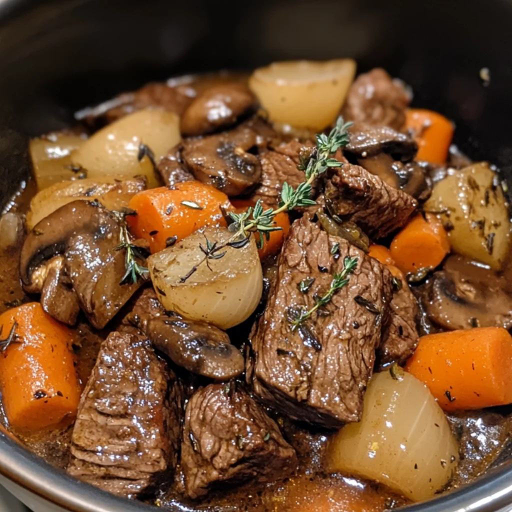 Rindfleisch Bourguignon